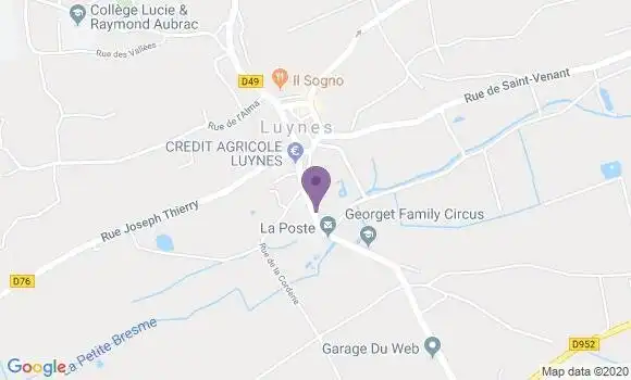 Localisation Luynes Bp - 37230