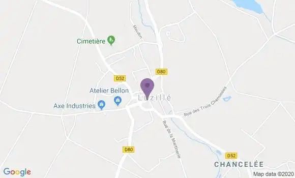 Localisation Luzille Ap - 37150