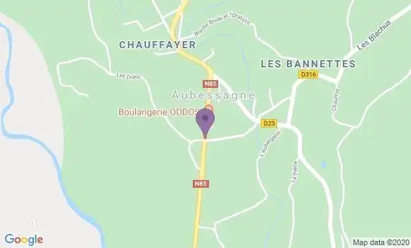 Localisation Chauffayer Ap - 05800