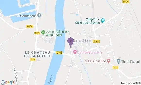 Localisation Nouatre Bp - 37800