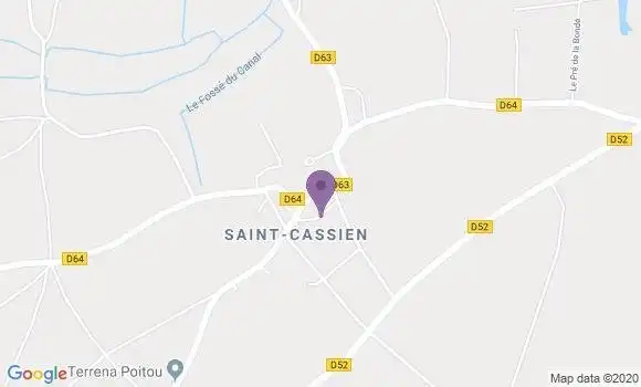 Localisation Nouzilly Bp - 37380