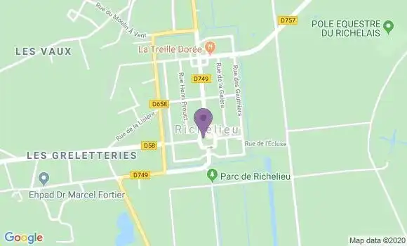 Localisation Richelieu - 37120
