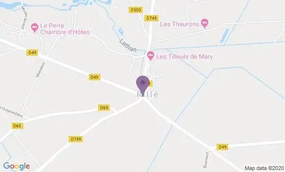 Localisation Rille Ap - 37340