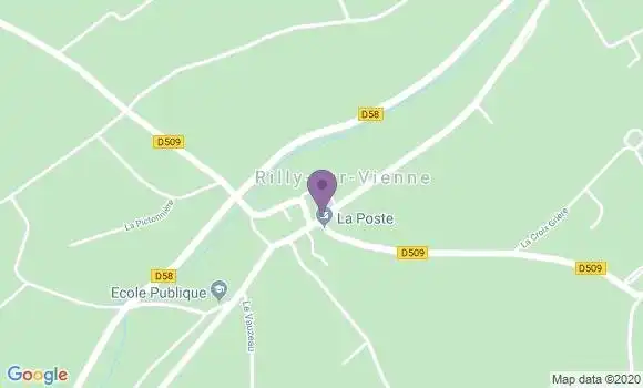 Localisation Rilly sur Vienne Bp - 37220