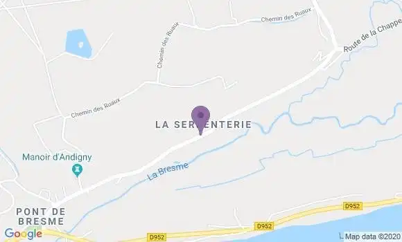 Localisation Saint Etienne de Chigny Bp - 37230