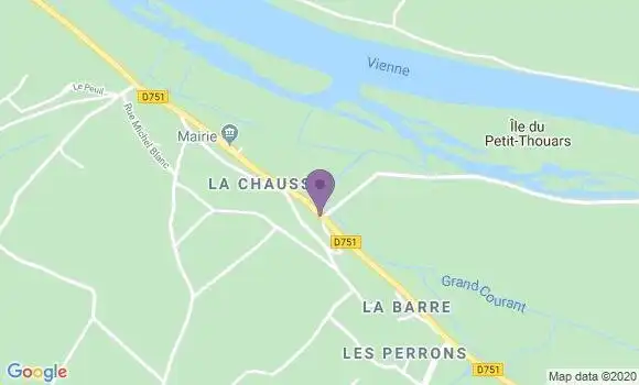 Localisation Saint Germain sur Vienne Ap - 37500