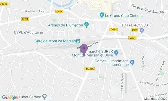 Localisation Saint Hippolyte Ap - 37600