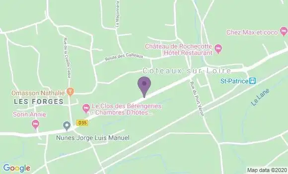 Localisation Saint Patrice Bp - 37130