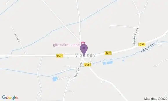 Localisation Saint Senoch Ap - 37600