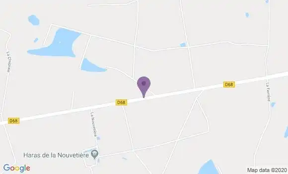 Localisation Semblancay Bp - 37360