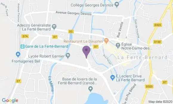 Localisation Souvigne Ap - 37330
