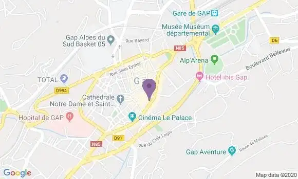 Localisation Gap R P - 05000