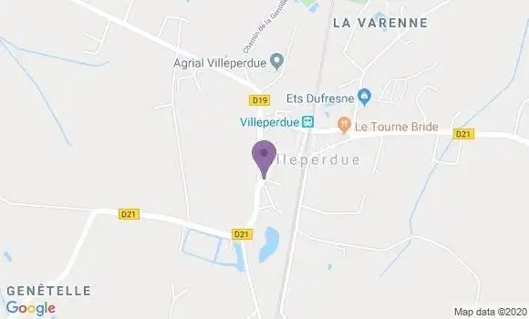Localisation Villeperdue Bp - 37260