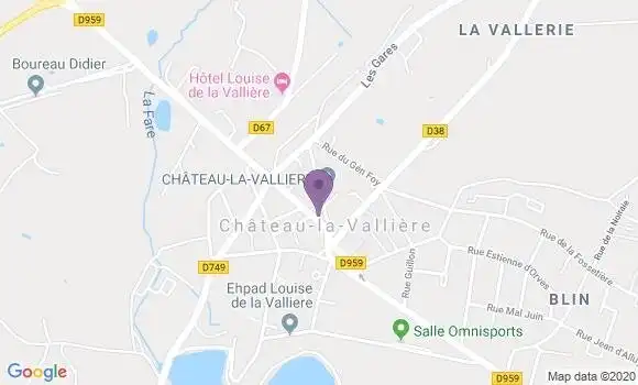 Localisation Villiers Au Bouin Ap - 37330