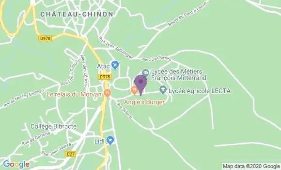 Localisation Chinon Hucherolles Bp - 37500