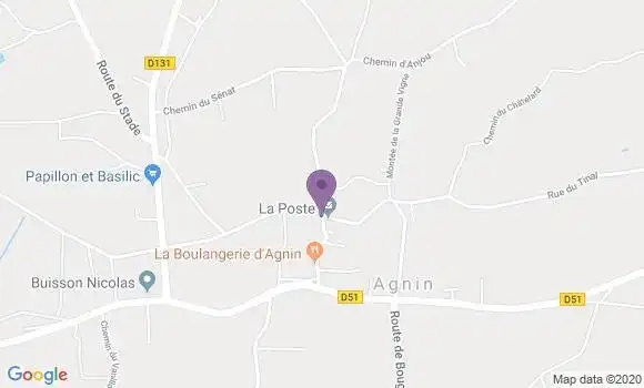 Localisation Agnin Ap - 38150