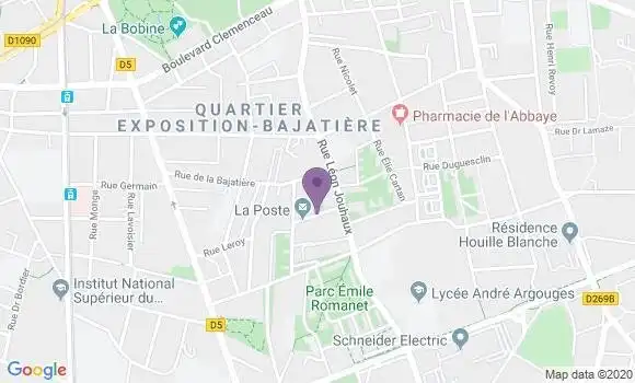 Localisation Grenoble Bajatiere Bp - 38100