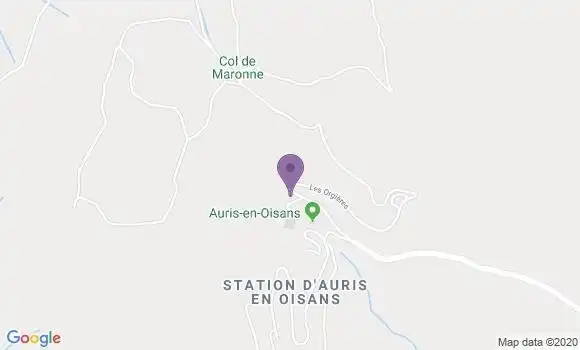 Localisation Auris En Oisans Ap - 38142