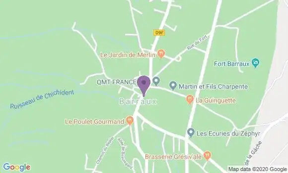 Localisation Barraux Bp - 38530