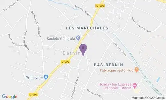 Localisation Bernin Bp - 38190