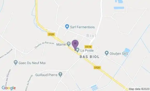 Localisation Biol Bp - 38690