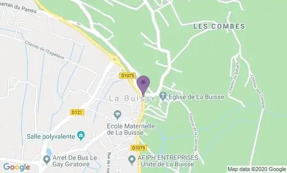 Localisation La Buisse Ap - 38500