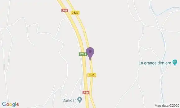 Localisation Chabons Bp - 38690
