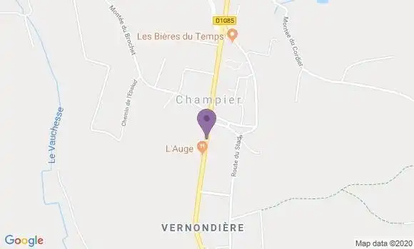 Localisation Champier Bp - 38260