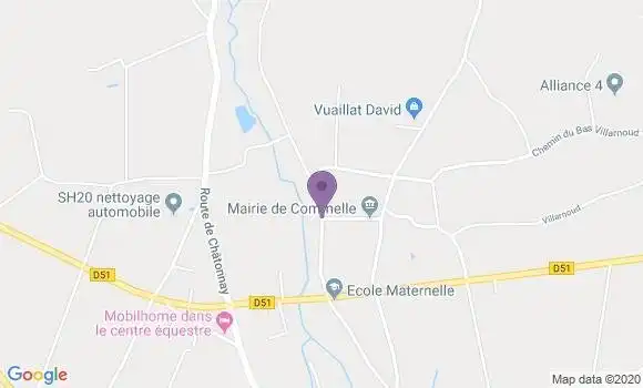 Localisation Chatonnay Bp - 38440