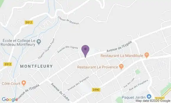 Localisation Corenc Ap - 38700