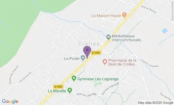 Localisation Crolles - 38920