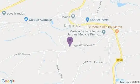 Localisation Diemoz Bp - 38790