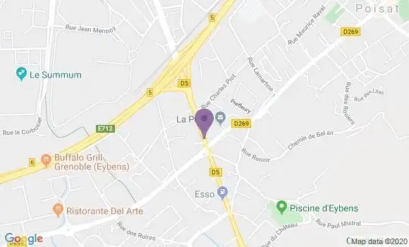 Localisation Eybens - 38320