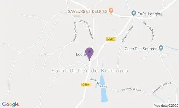 Localisation Eydoche Ap - 38690