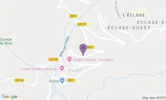 Localisation Le Freney d