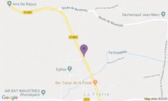 Localisation La Frette Bp - 38260