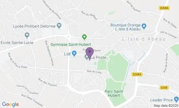 Localisation L Isle d