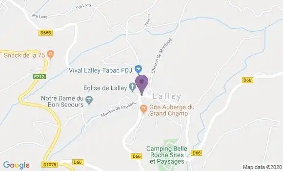 Localisation Lalley Ap - 38930