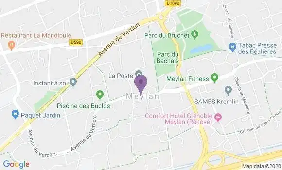 Localisation Meylan - 38240