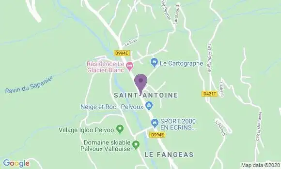 Localisation Pelvoux Bp - 05340