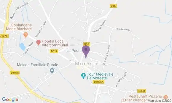 Localisation Morestel - 38510