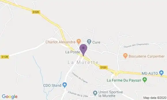 Localisation La Murette Bp - 38140