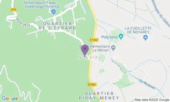 Localisation Noyarey Bp - 38360