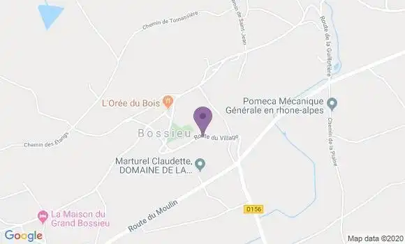 Localisation Pommier de Beaurepaire Ap - 38260