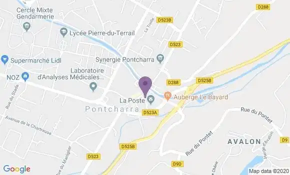 Localisation Pontcharra - 38530