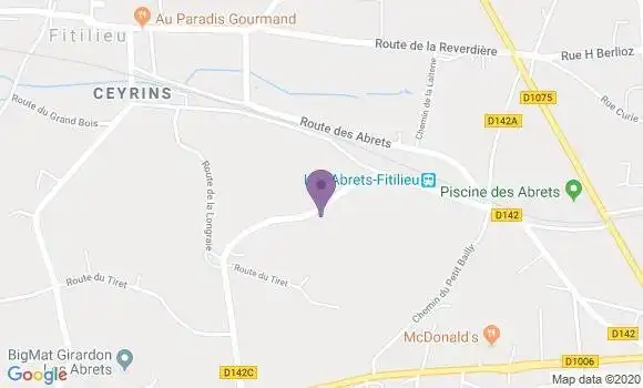 Localisation Pressins Bp - 38480