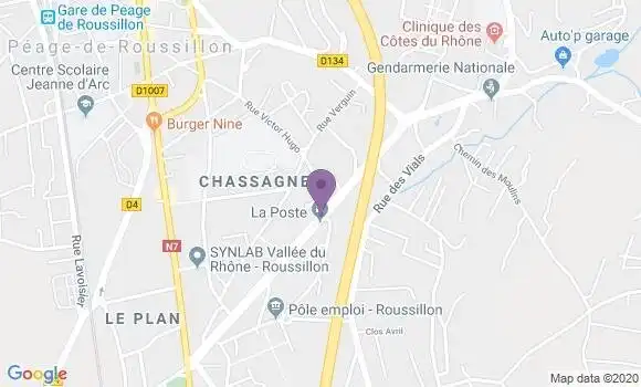 Localisation Roussillon - 38150