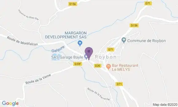 Localisation Roybon - 38940