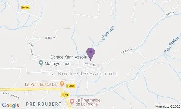 Localisation La Roche des Arnauds Bp - 05400