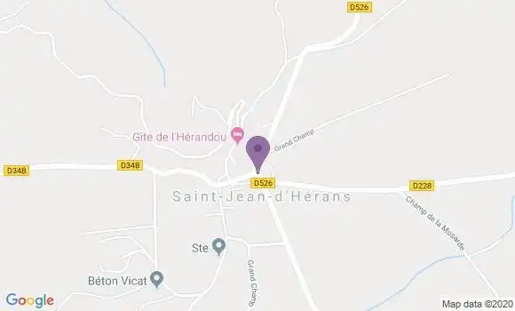 Localisation Saint Jean d
